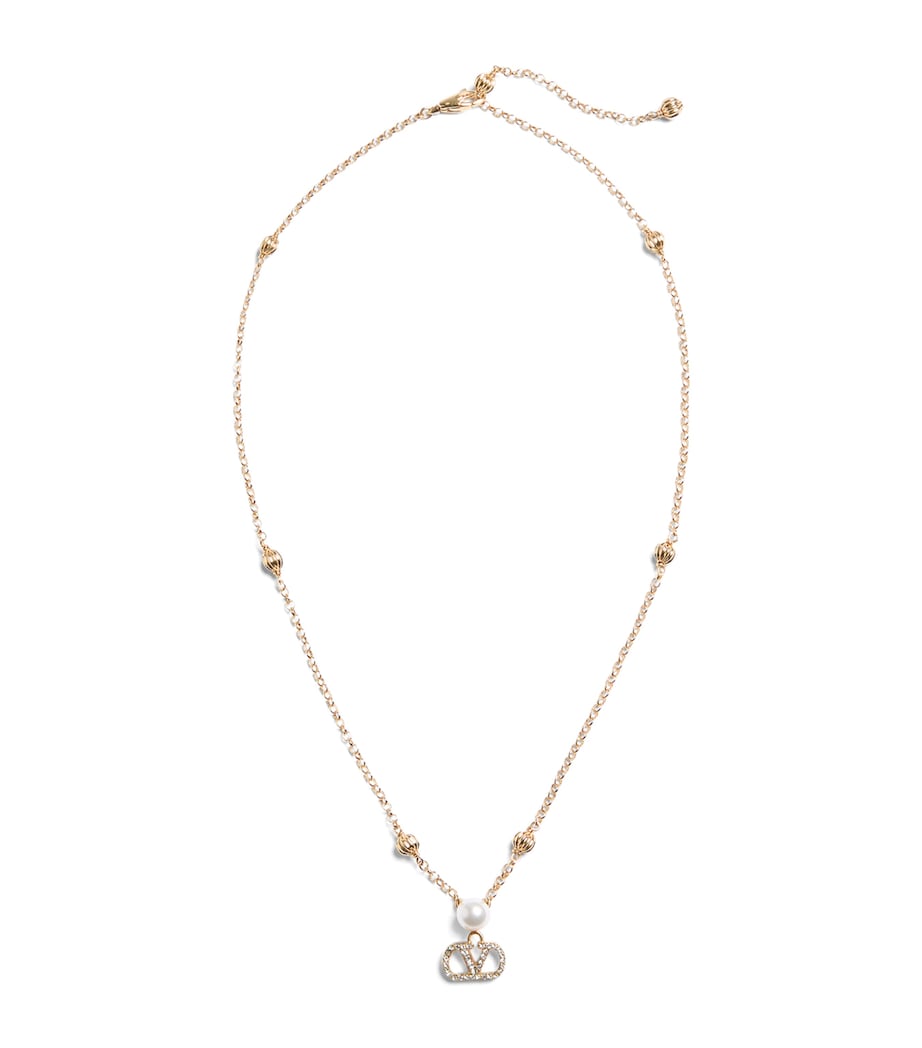 Valentino Garavani VLogo Signature necklace (British brand)