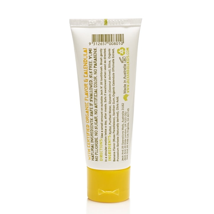 Jack N' Jill Natural Toothpaste Organic Banana 50g