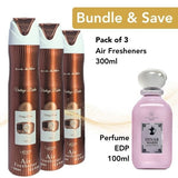 Lattafa Vintage Radio air freshener 300ml pack of 3, imported from the UK