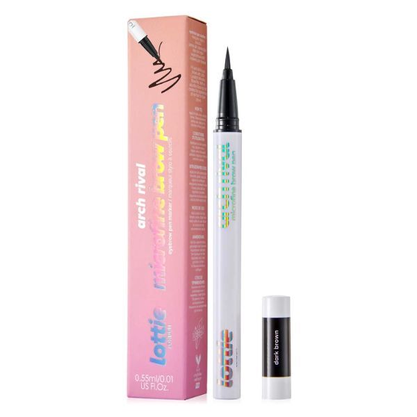 Lottie London Arch Rival - Microfine Brow Pen Brown GOODS Superdrug   