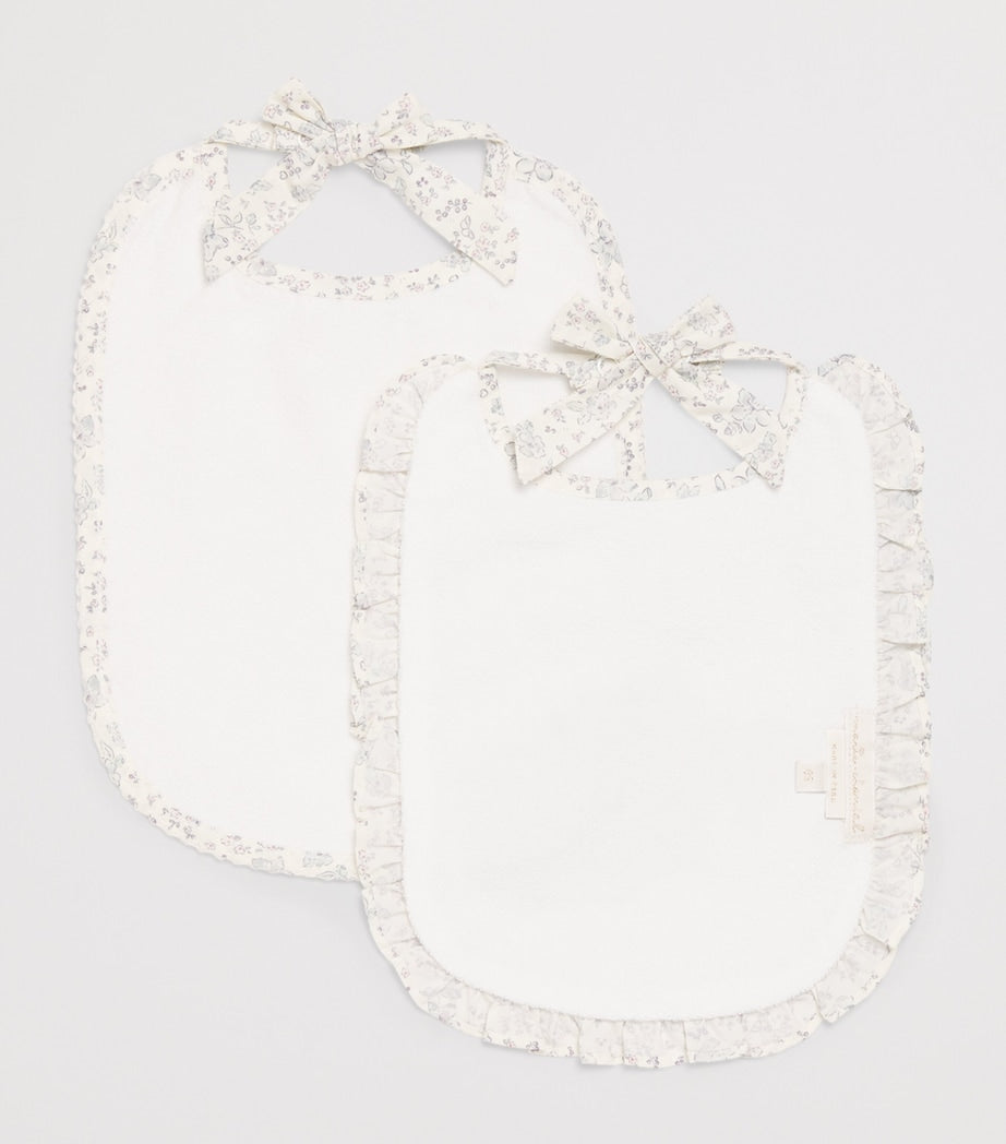 Marie-Chantal baby bib Athena Print Bianca set of 2, imported from the UK
