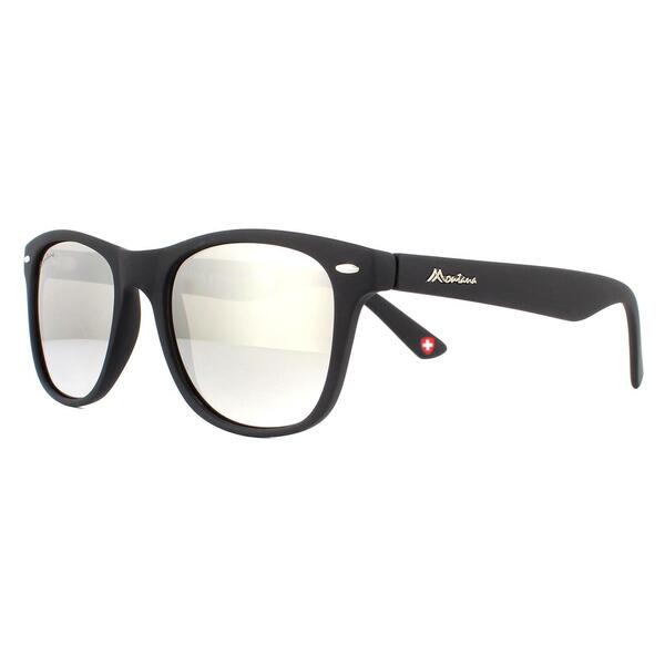 Montana MS10 black mirrored sunglasses (British brand)