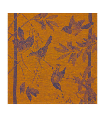 Harrods Le Jacquard Français x Quinsaï Linen Volière Fabric Napkin 58cm x 58cm- Buy online at McGrocer