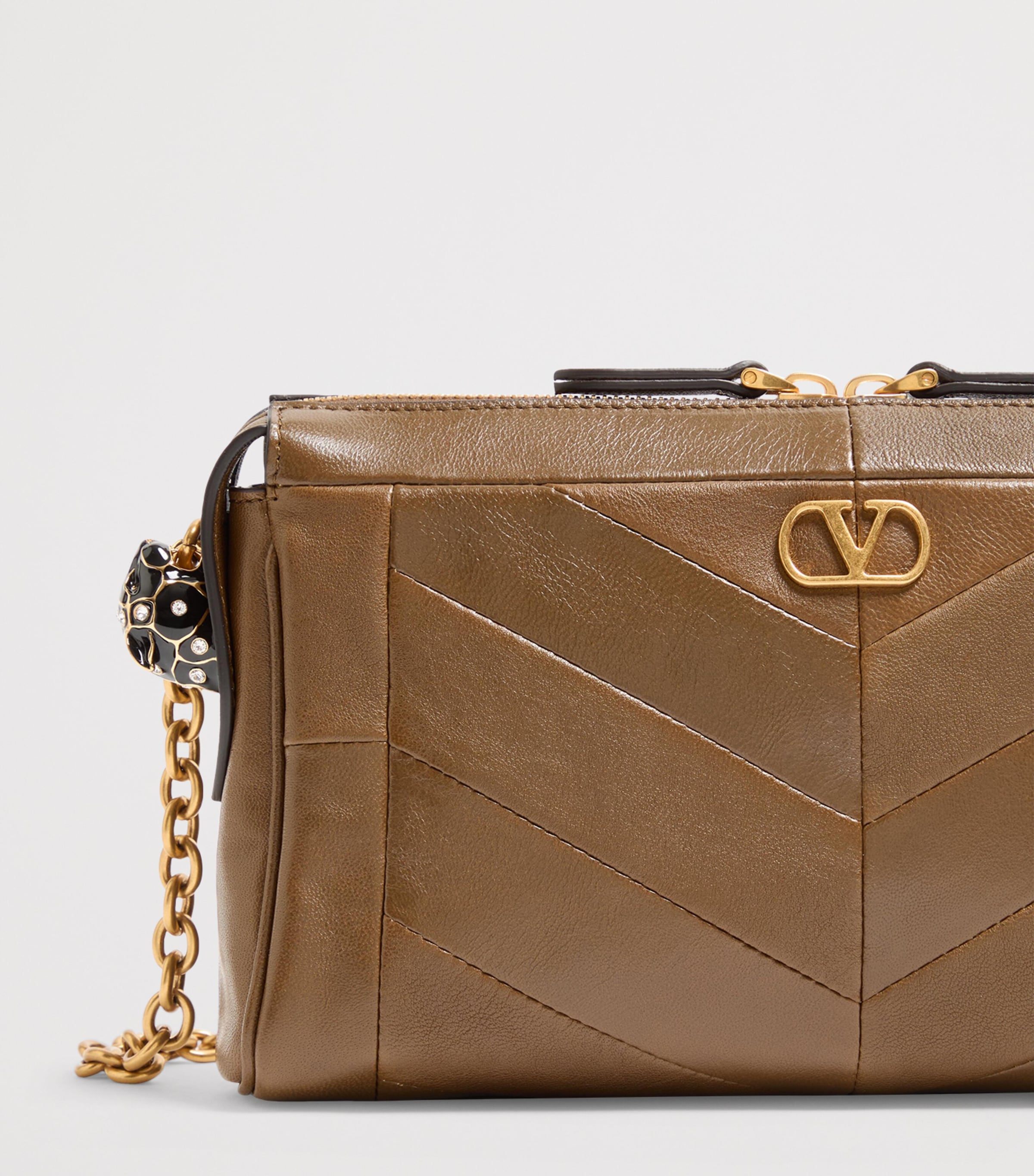 Valentino Garavani small lambskin Panthea shoulder bag (British brand)