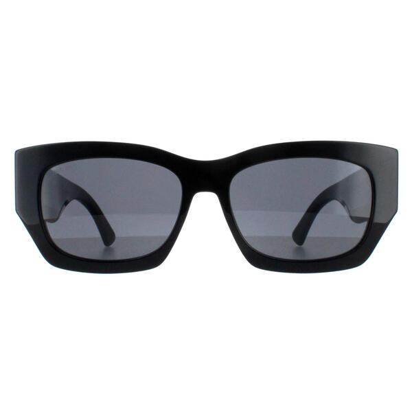 Jimmy Choo women sunglasses black pattern temples, imported from the UK