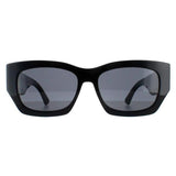 Jimmy Choo women sunglasses black pattern temples, imported from the UK