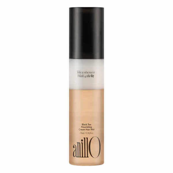 anillO Black Tea Nourishing Cream Hair Mist 70ml - British product