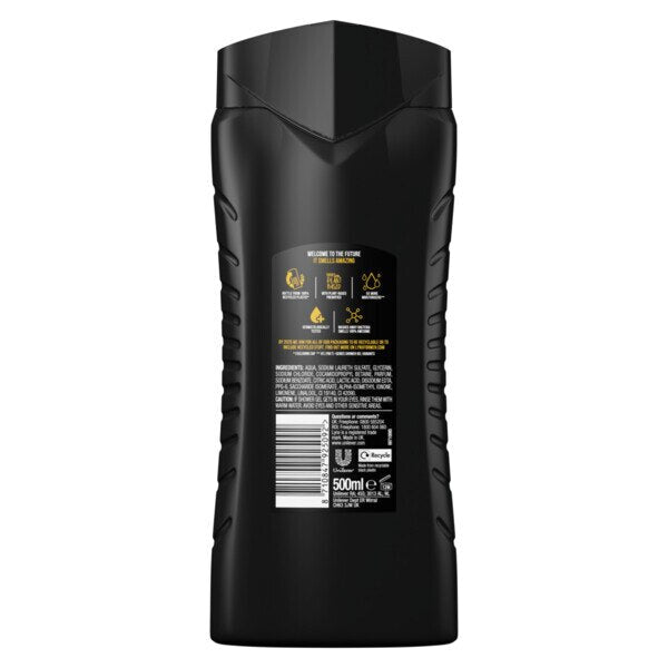 Lynx Bodywash Shower Gel Black 500ml GOODS Superdrug   