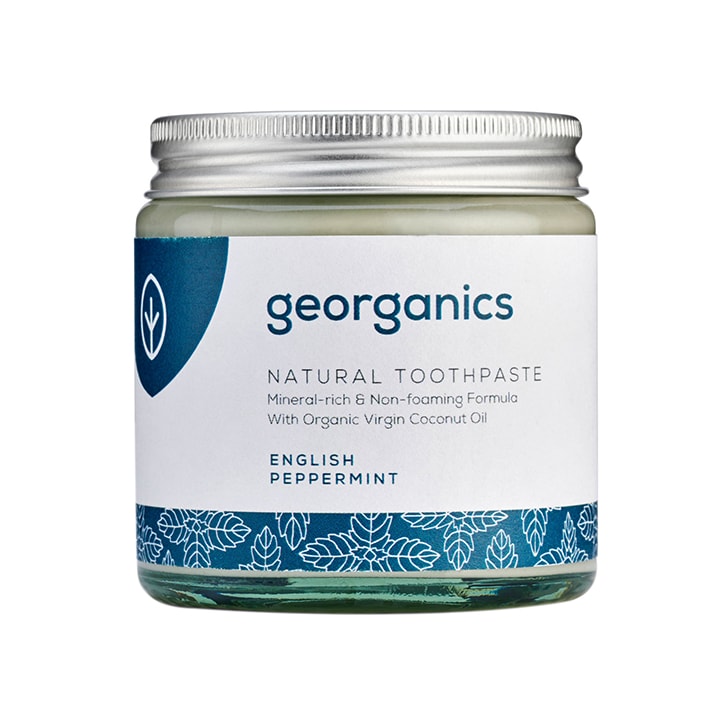 Georganics Mineral-rich Toothpaste - English Peppermint 60ml GOODS Holland&Barrett   