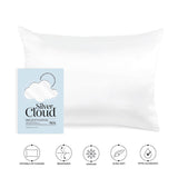 Silver Cloud satin sleep set with pillowcase - British product