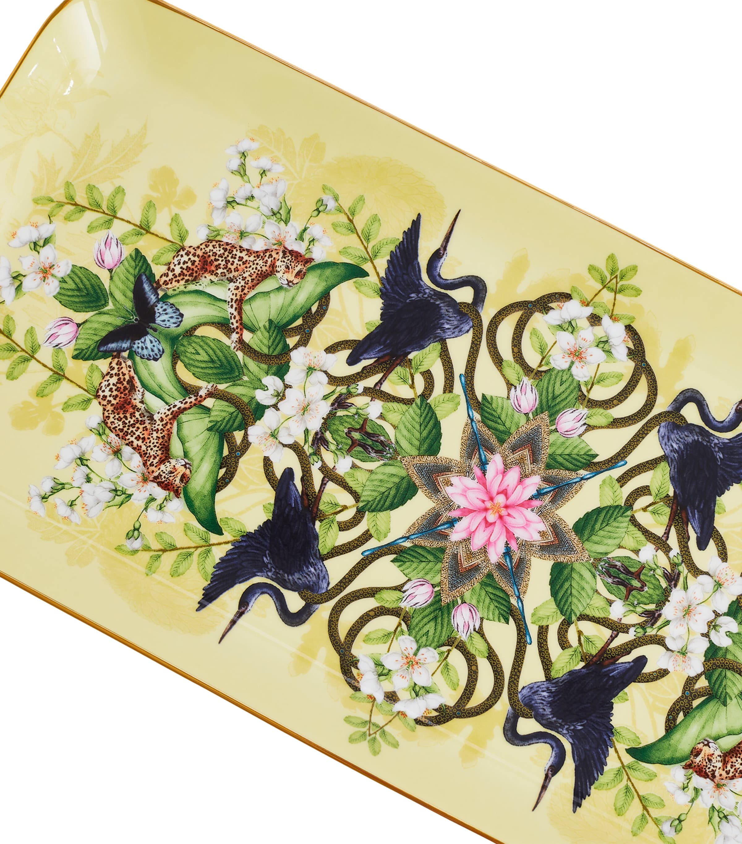 Wedgwood Waterlily sandwich tray 16cm x 34cm (British brand)