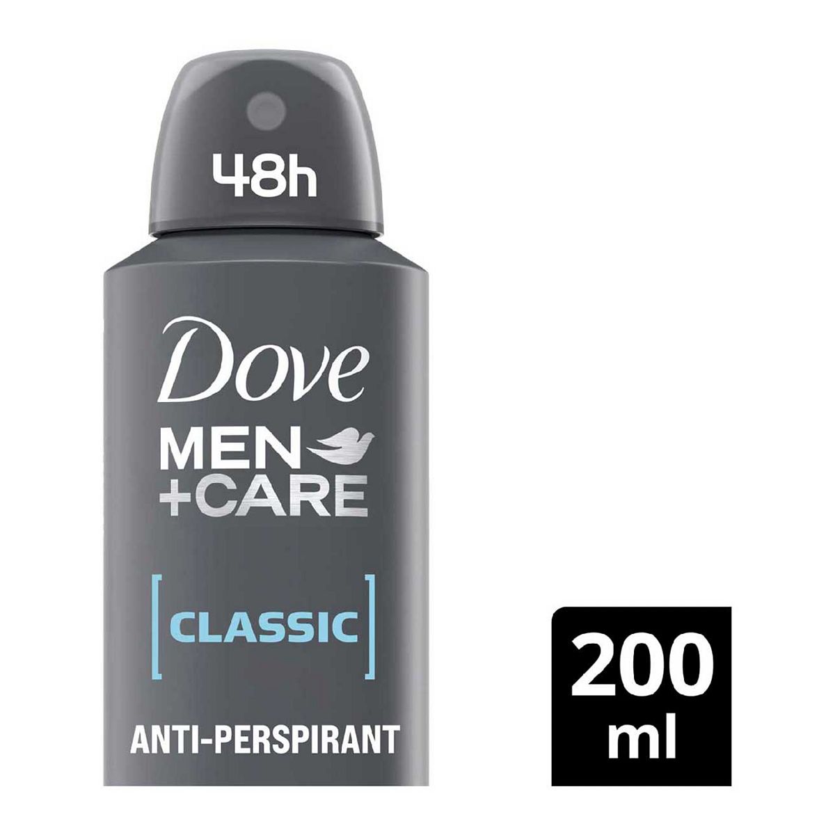 Dove Men+Care Classic Anti-Perspirant Deodorant Spray with 1/4 moisturising cream for 48hr sweat and odour protection 200ml GOODS Boots   