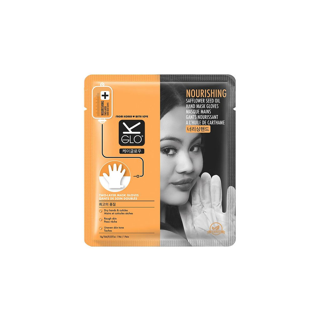 K-Glo Nourishing Safflower Seed Oil Hand Mask Gloves