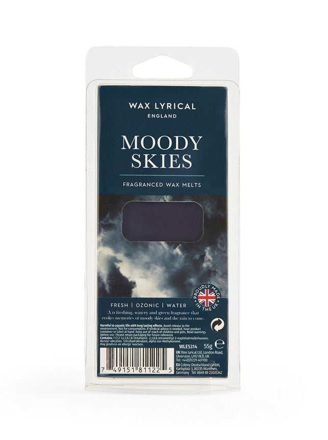 Wax Lyrical Waxmelt Moody Skies GOODS ASDA   