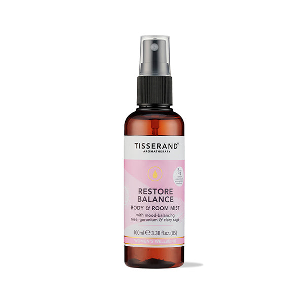 Tisserand Restore Balance Body & Room Mist 100ml - British product