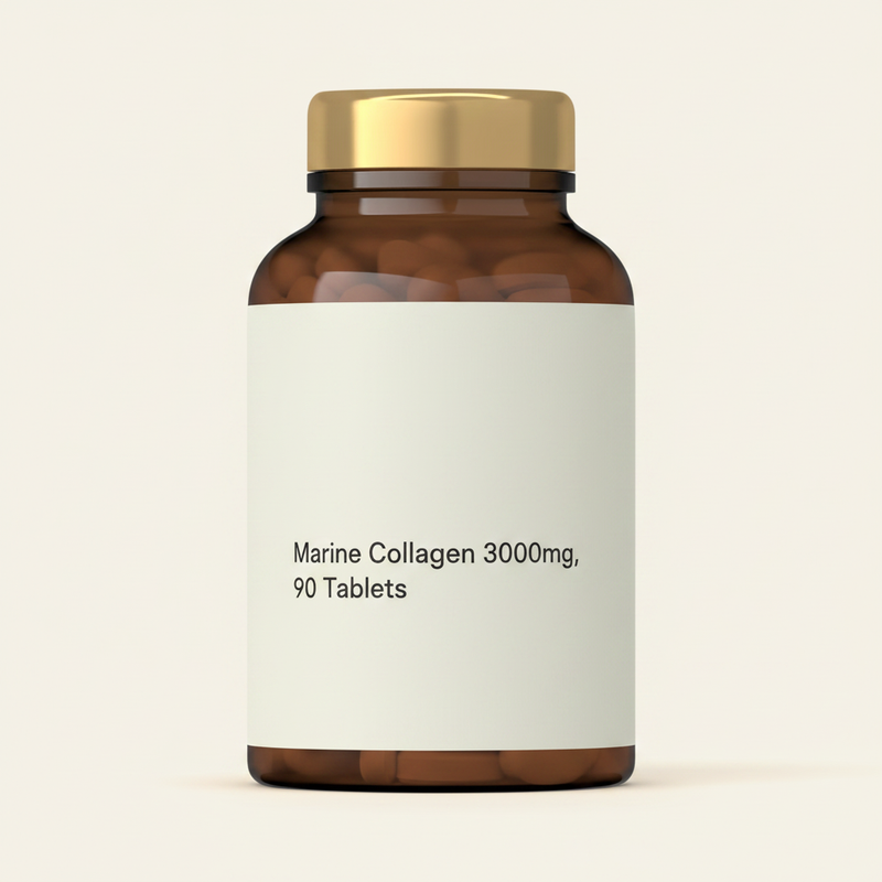 Holland & Barrett Marine Collagen Vitamin C 90 Tablets, UK version