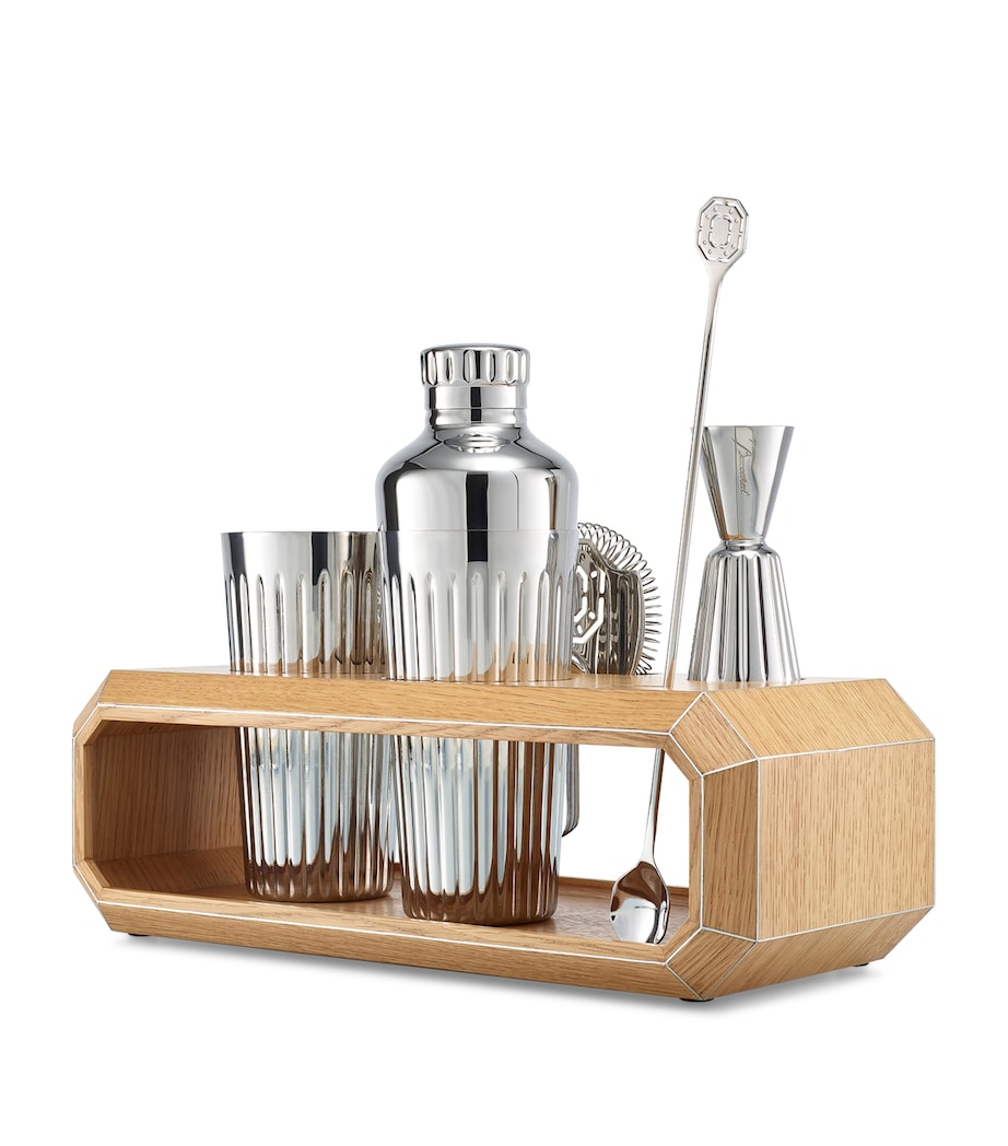 Baccarat Octogone Stand bar accessory set - British product