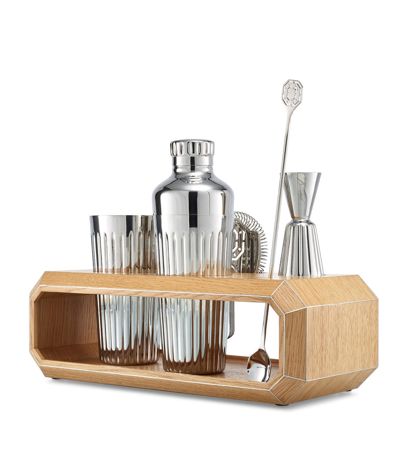 Baccarat Octogone Stand bar accessory set - British product