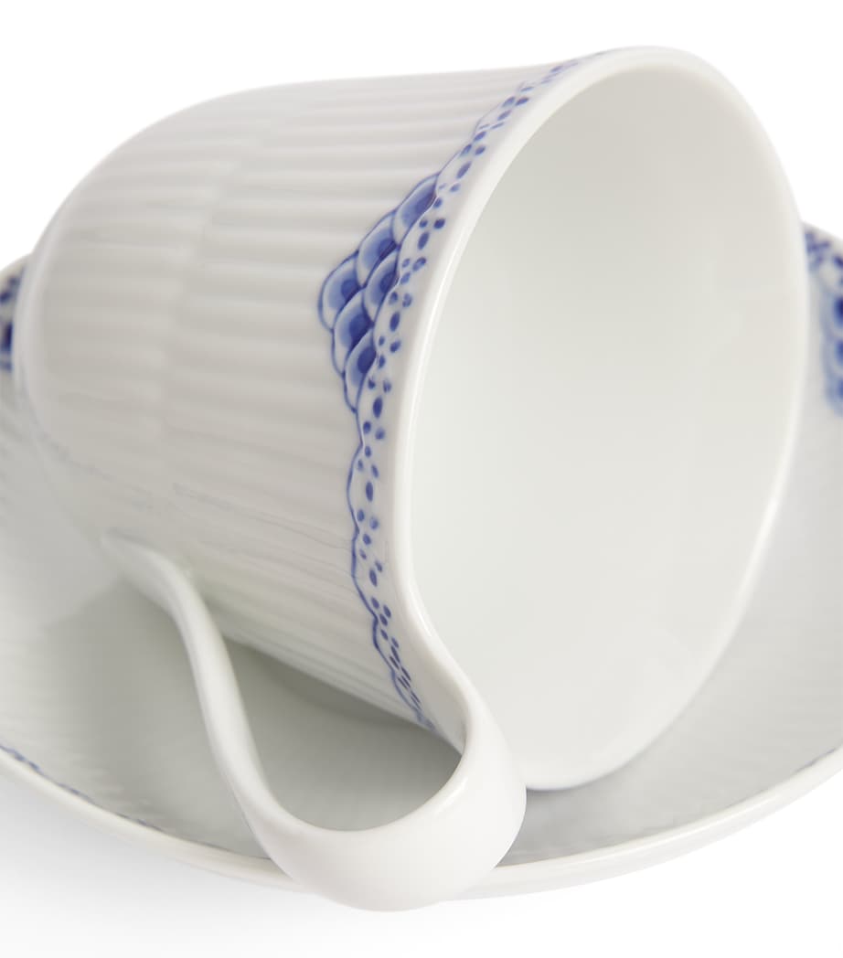Royal Copenhagen Princess teacup and saucer set 250ml, imported from the UK