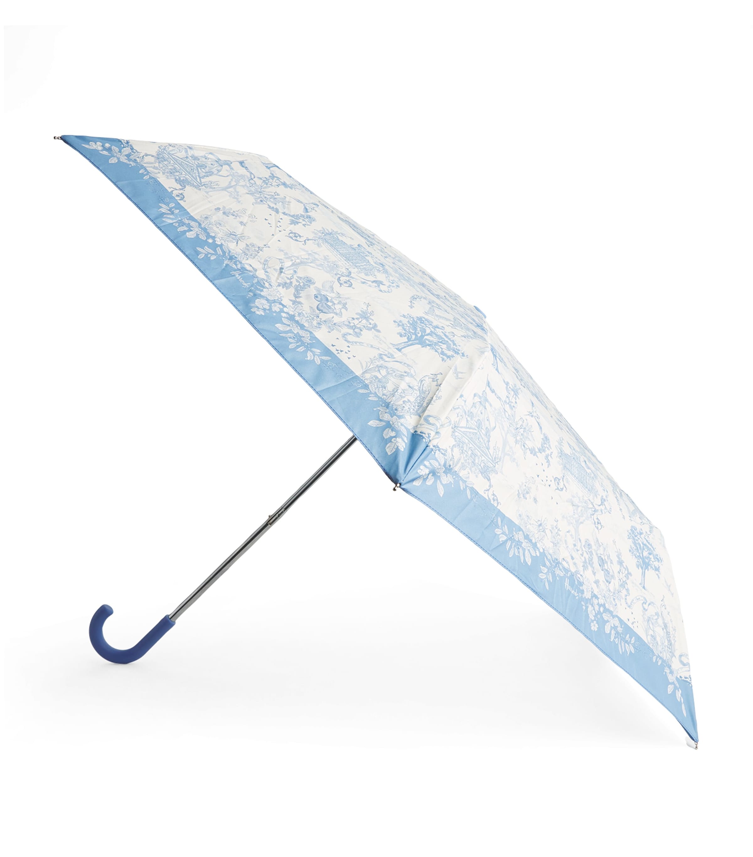 Harrods toile print compact umbrella with slipcover, UK version