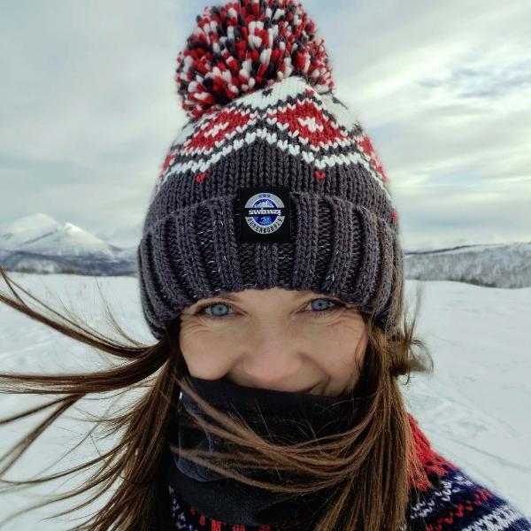 Superbobble reflective Nordic knit bobble hat - British product
