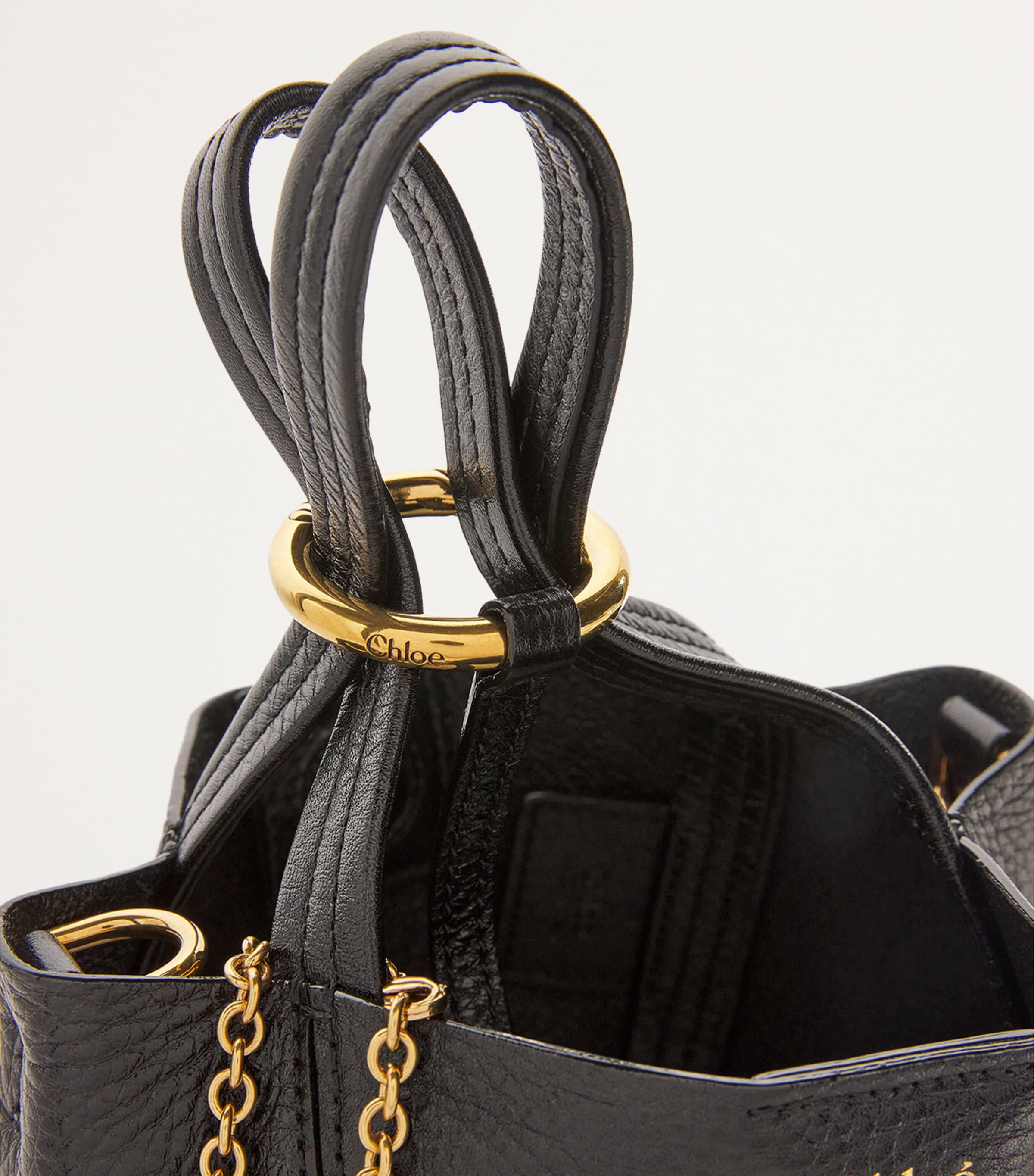 Chloé small calfskin Spin tote bag, UK version