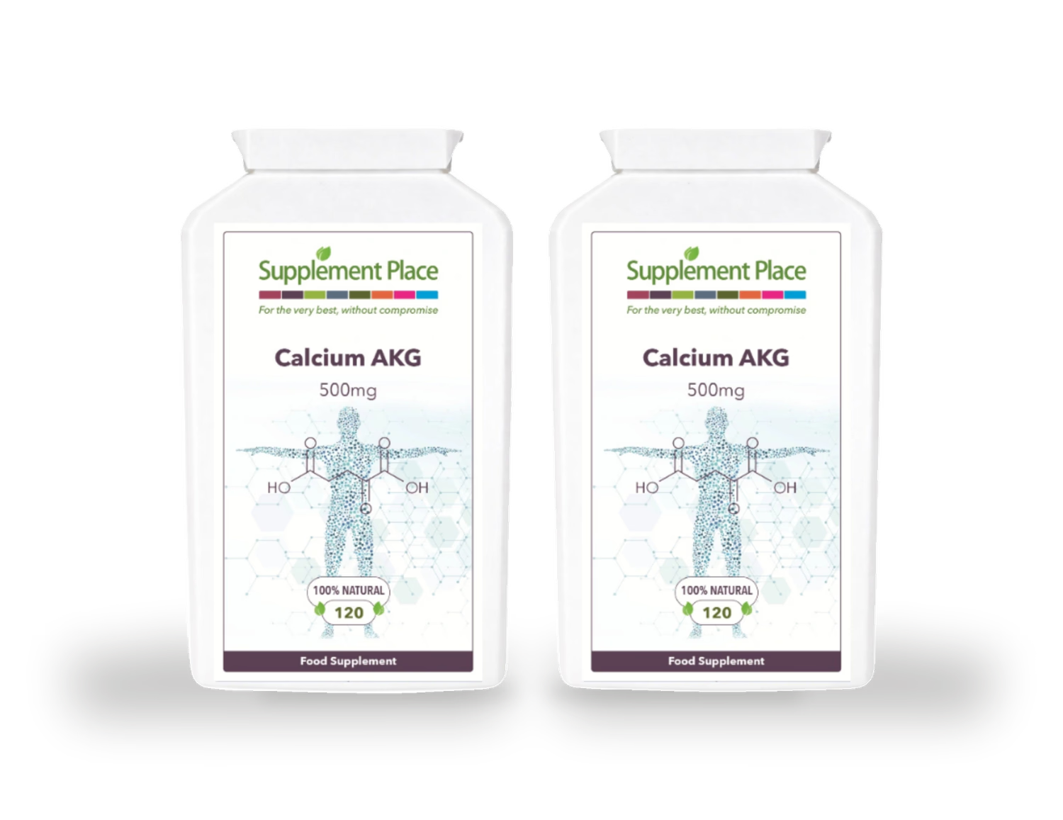 Supplement Place Calcium AKG supplement 500mg 240 capsules (British brand)