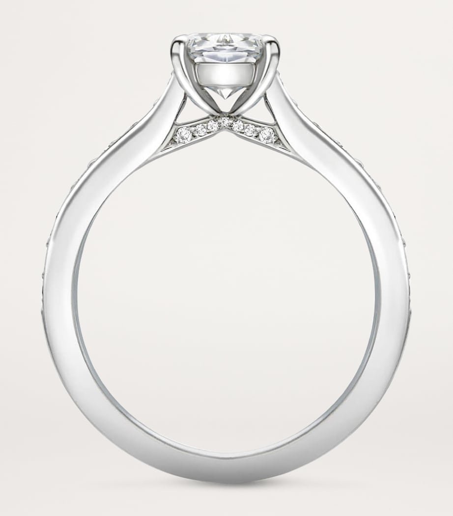 Boodles Harmony engagement ring with Ashoka-cut diamond, UK version