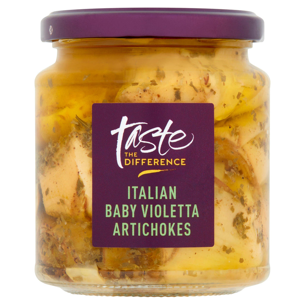 Sainsbury's Italian Baby Violetta Artichokes, Taste the Difference 280g