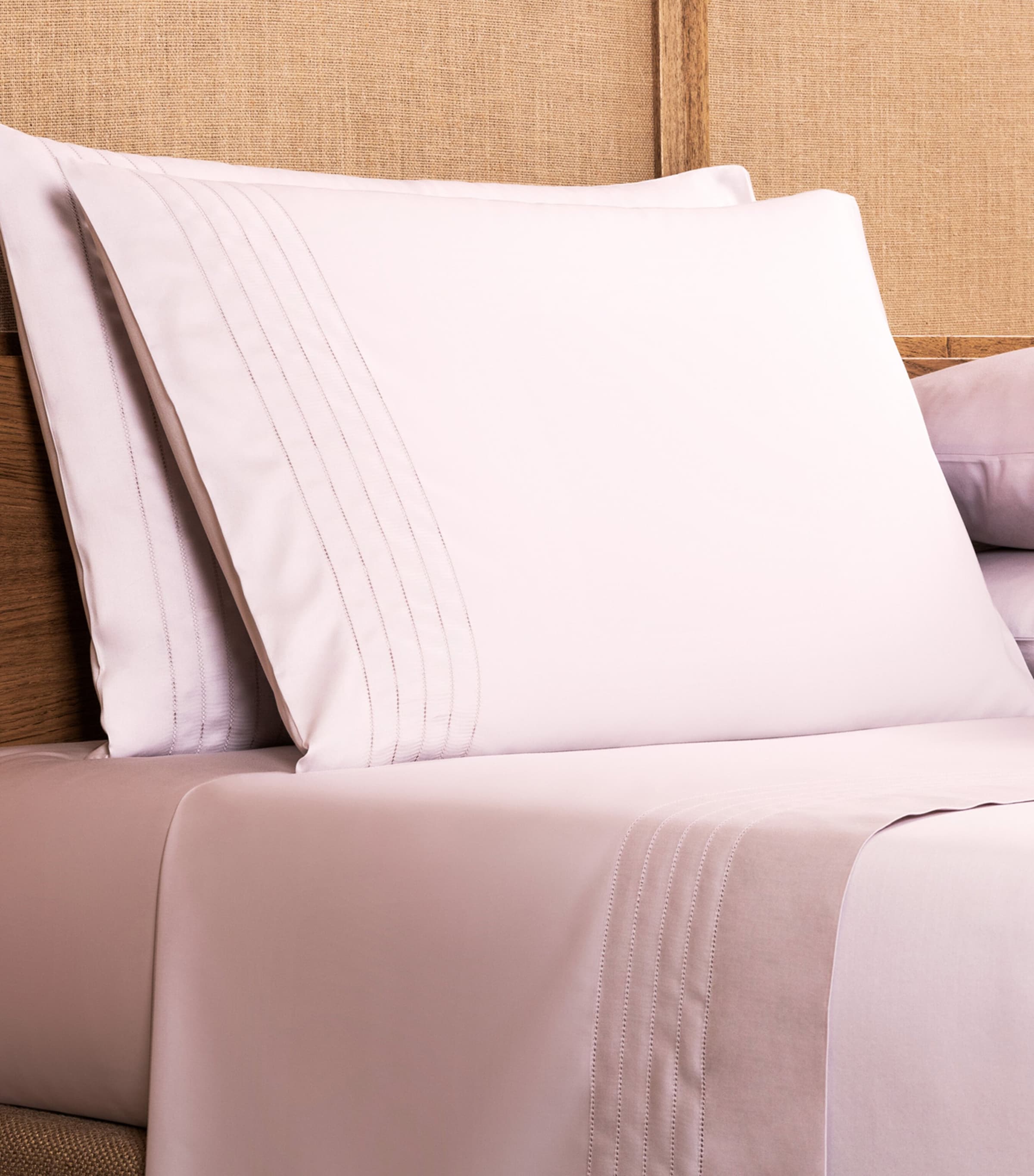 Frette Cotton Lush Ajour Oxford pillowcase set 51cm x 71cm - British product