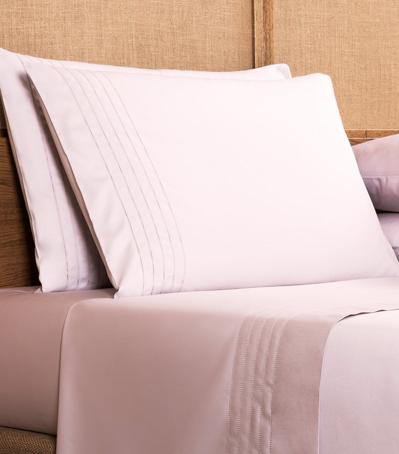 Frette Cotton Lush Ajour Oxford pillowcase set 51cm x 71cm - British product