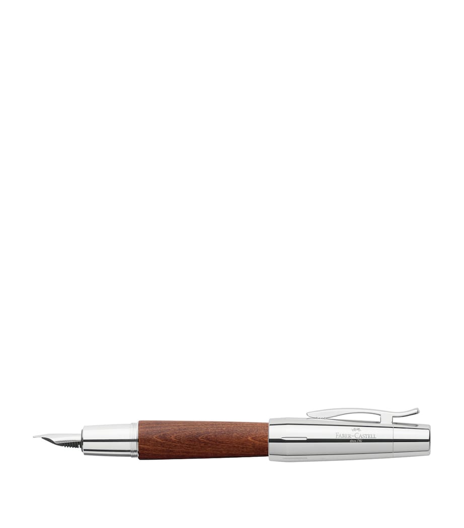 Faber-Castell E-Motion Pearwood fountain pen - British product