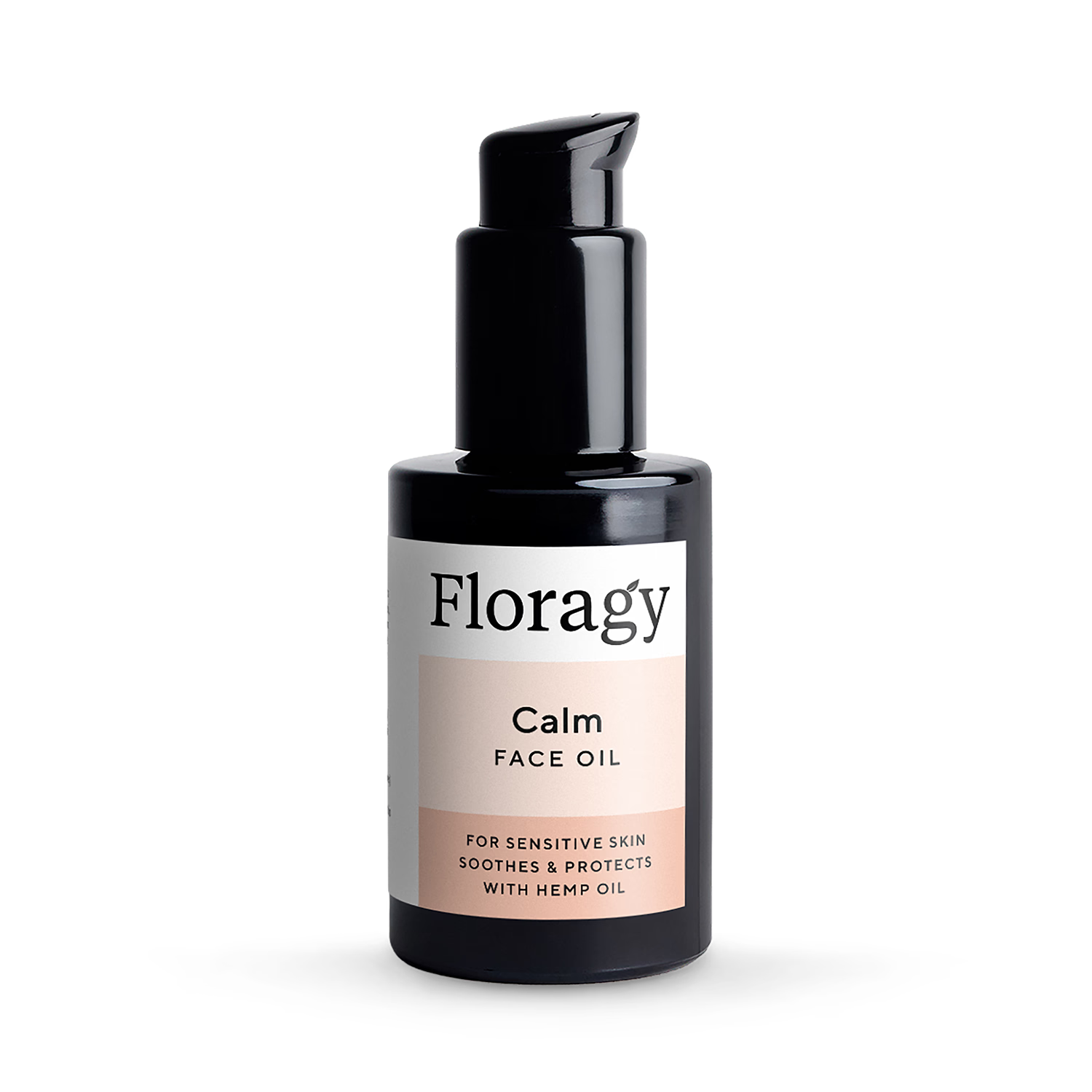Calm Face Oil soothing face oil with hemp oil (British brand)