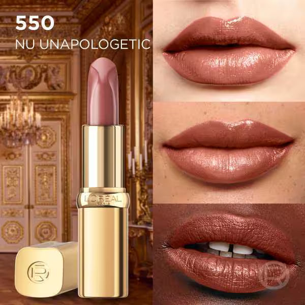 L'Oréal Paris Lipstick 550 Le Nude Unapologetic, imported from the UK