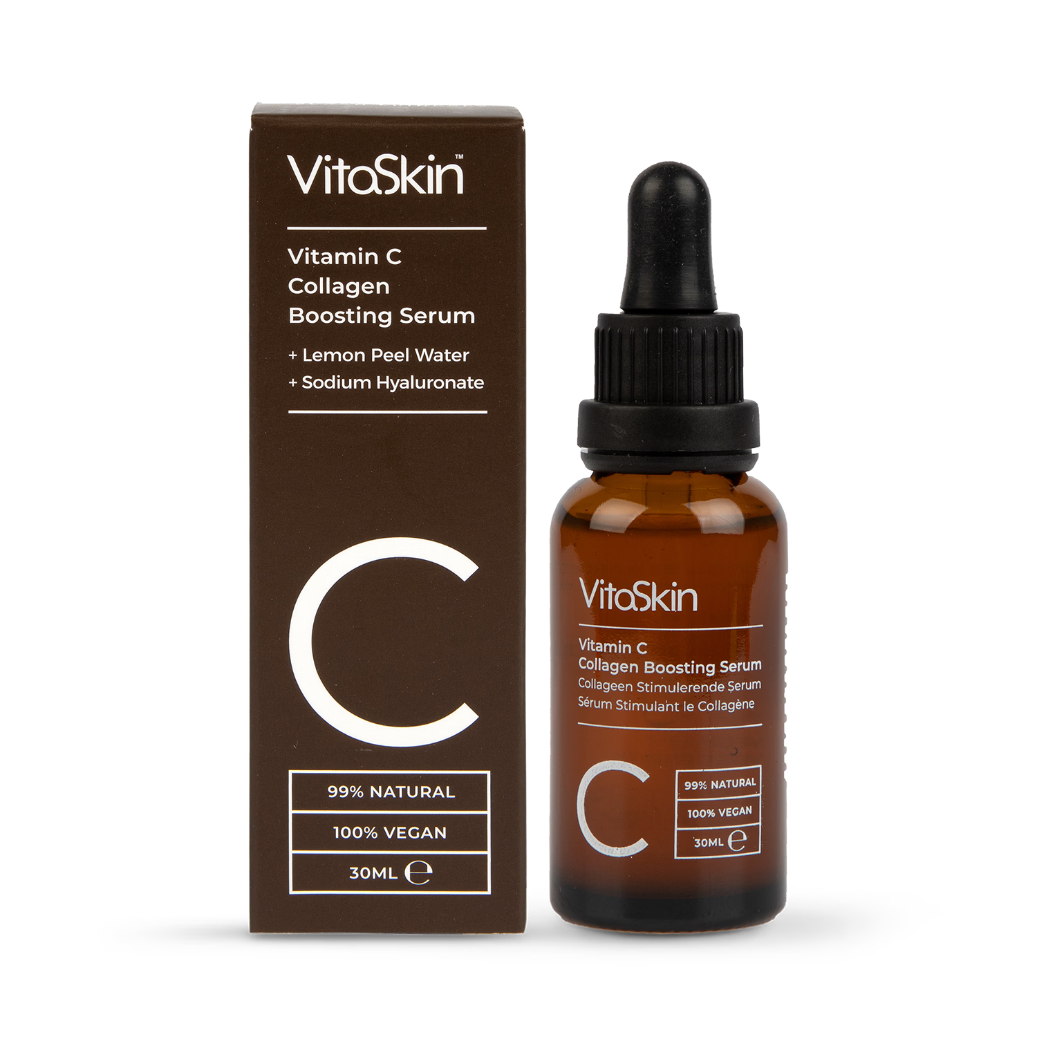 Vitaskin Vitamin C Collagen Boosting Face Serum (British brand)