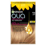 Garnier Olia 9.0 Light Blonde No Ammonia Permanent Hair Dye GOODS Boots   