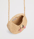 Bonpoint raffia Loulou crossbody bag - British product