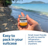 Optibac Travel Abroad probiotic capsules 20 capsules, UK version