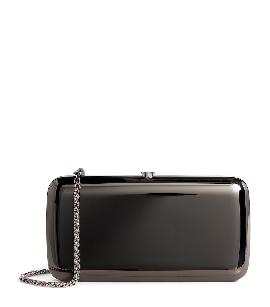 Jeffrey Levinson Finley mirrored clutch bag lambskin - British product