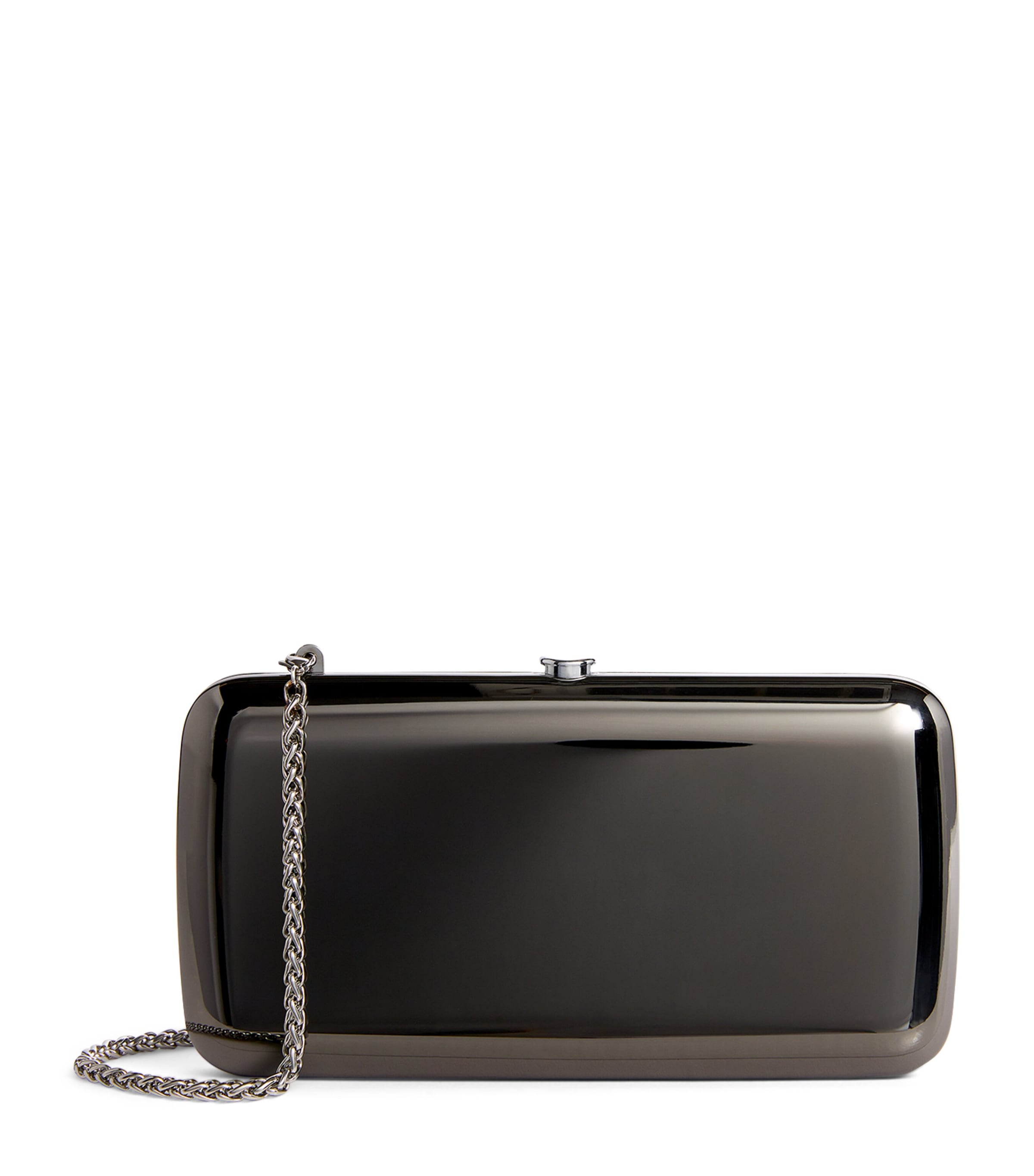 Jeffrey Levinson Finley mirrored clutch bag lambskin - British product