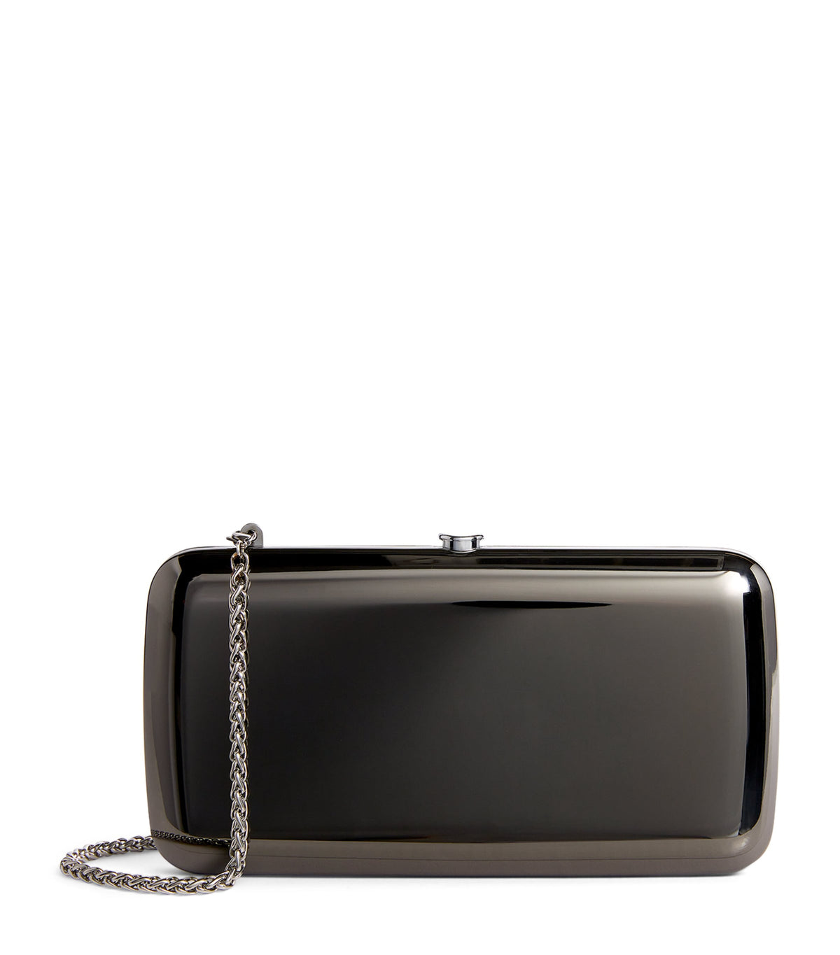 Jeffrey Levinson Finley mirrored clutch bag lambskin - British product