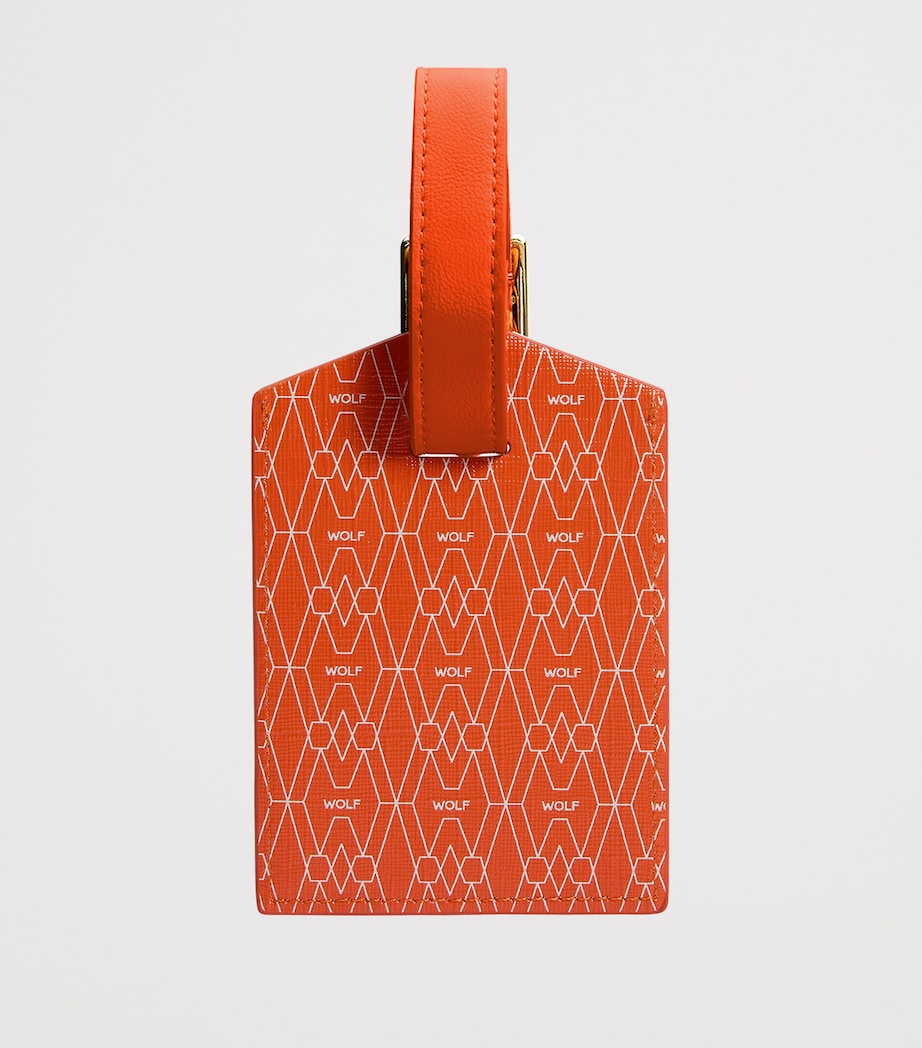 WOLF Vegan Signature luggage tag (British brand)