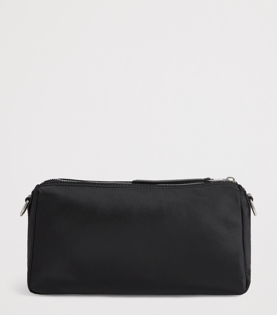 AMI Paris Canvas Marcel Messenger Bag H23cm W40cm D16cm, UK version