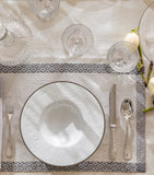 Le Jacquard Français placemat Évasion Céleste 50cm x 36cm, UK version