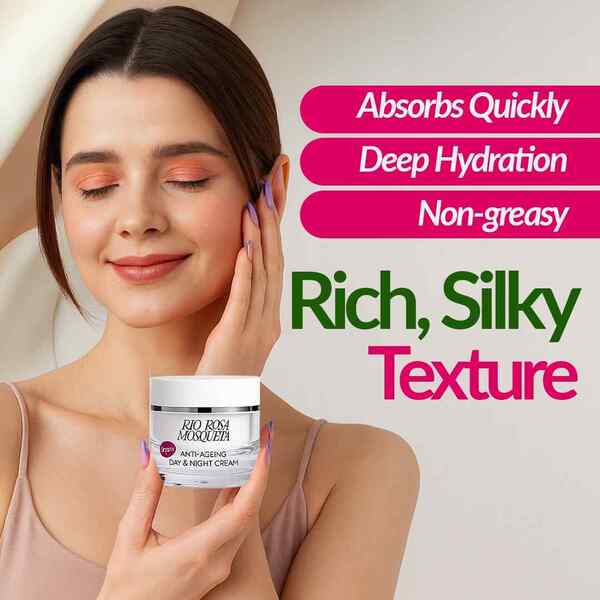 Rio Rosa Mosqueta Day & Night face cream 50ml, UK version