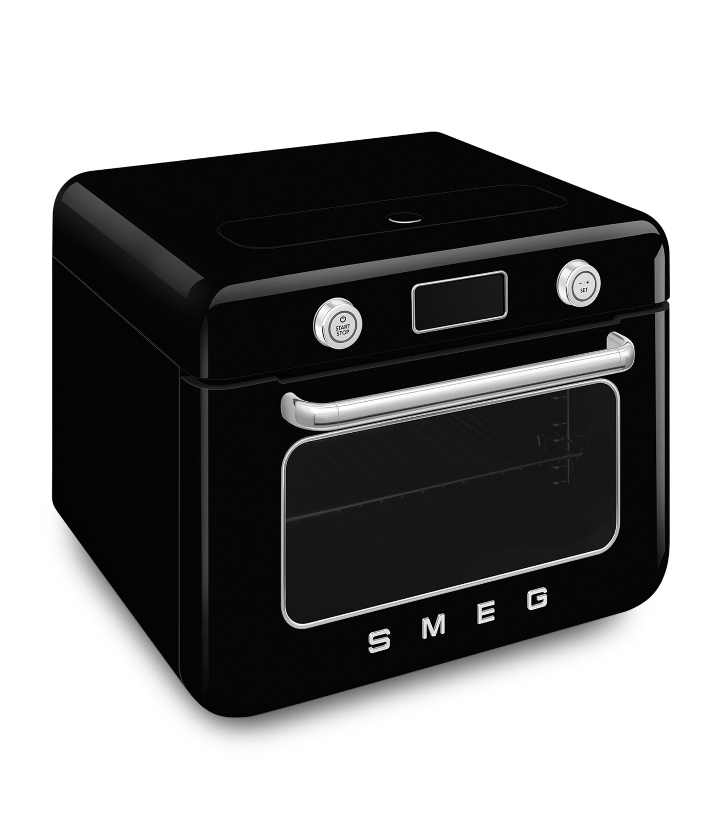 Smeg compact multifunctional countertop oven for professional cooking (British brand)