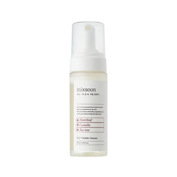 Mixsoon Bubble Cleanser H.C.T 150ml imported from the UK