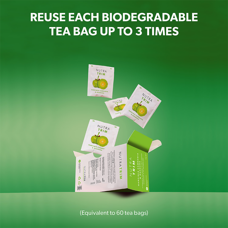 NutraTrim herbal tea 20 tea bags (British brand)