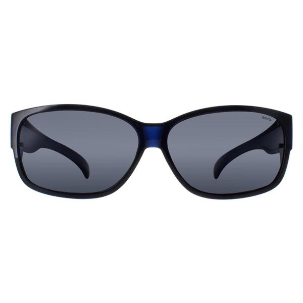 INVU E2401J blue polarized fit-over sunglasses, UK version