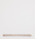 Boodles Rose Gold Diamond Tudor Skyline Bracelet, imported from the UK